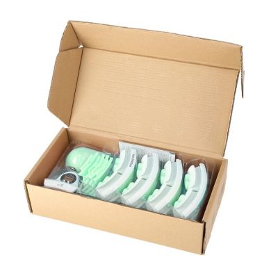 12. Hula hop HMS HHW06 z wypustkami, obciążnikiem i licznikiem zielony