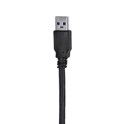 3. LANBERG KABEL USB-A 3.0 M/M 1M CZARNY CA-USBA-30CU-0010-BK