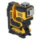 4. 18V XR 3x360 zielony laser sterowany pilotem 1X2Ah