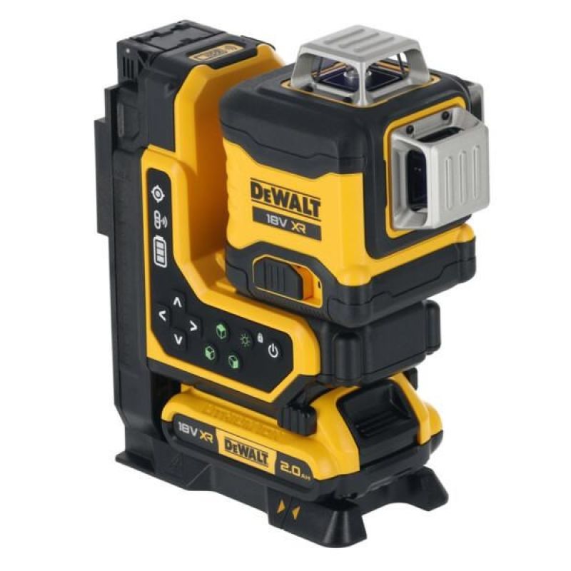 4. 18V XR 3x360 zielony laser sterowany pilotem 1X2Ah