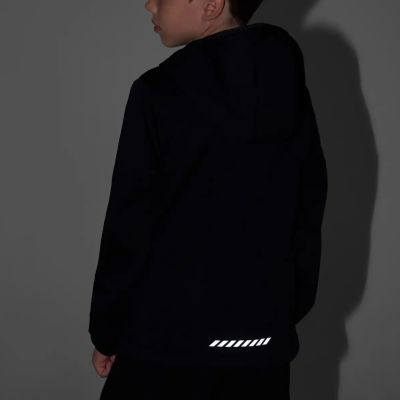 7. Kurtka dla chłopca 4F softshell M598 głęboka czerń 4FJWAW26TSOFM598 20S