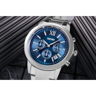 4. Zegarek Męski Skmei 9097BU + BOX