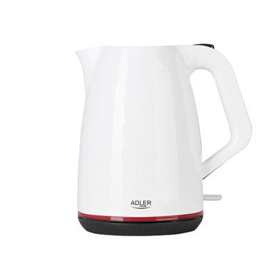 3. Czajnik elektryczny Adler AD 1277 w (2200W 1.7l; kolor biały)