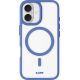 Etui Laut Huex Protect MagSafe na iPhone 16 - niebieskie