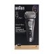 8. Braun Series 9 Pro+ 9615S Golarka foliowa Przycinarka Czarny, Szary