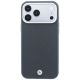 3. Etui BMW Sign Deboss Quilted Metal Logo MagSafe na iPhone 18 Pro Max / 17 Pro Max - ciemnoszare