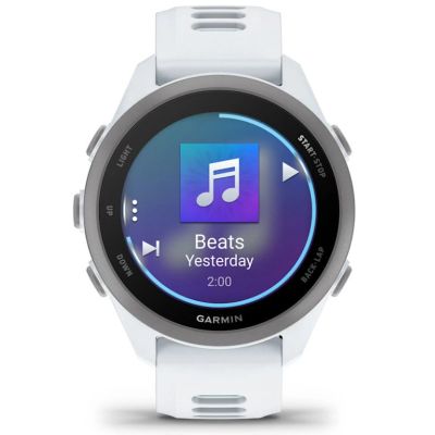 2. Zegarek Garmin Forerunner 170 42,6mm Music Whitestone Cloud Blue
