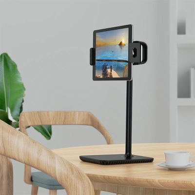 9. Acefast teleskopowy uchwyt do telefonu i tabletu (135-230mm szer.) na biurko 360° czarny (E4 black)
