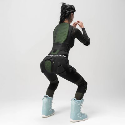 12. Ochraniacze bioder Qunature Ski - Advanced XL narty snowboard łyżwy - czarne
