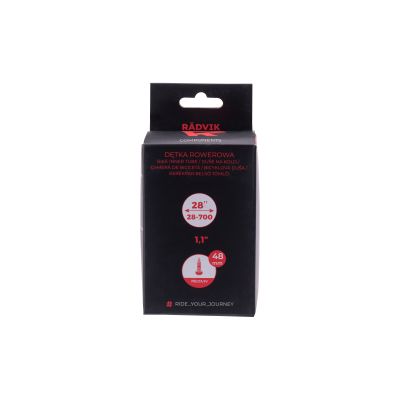 3. Dętka BIKE TUBE 28" 700X28 FV48