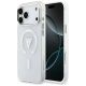 Etui Guess IML Gradient Triangle Logo MagSafe na iPhone 17 Pro Max - przezroczyste