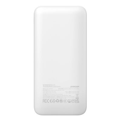 3. Powerbank Joyroom JR-PBF12 10000mAh 2.4A 2x USB-A 1x USB-C - biały