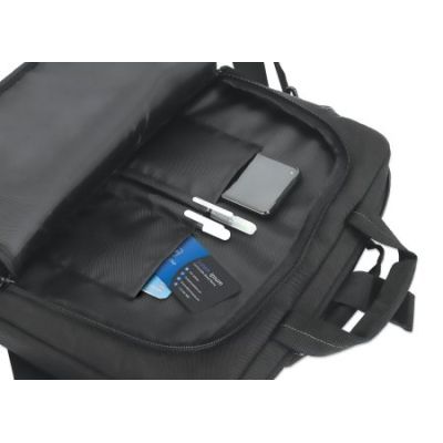 5. Manhattan 440363 torba na laptop 35,8 cm (14.1") Obudowa na messenger Czarny