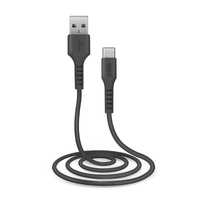 2. Kabel SBS LTHL200 USB-A - Micro-USB 1m - czarny