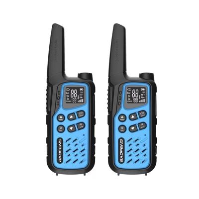 6. Krótkofalówka Baofeng BF-T25E niebieska, 2 sztuki