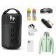 4. Torba na widelec Rockbros AS-156 7l wodoodporna sakwa - czarna