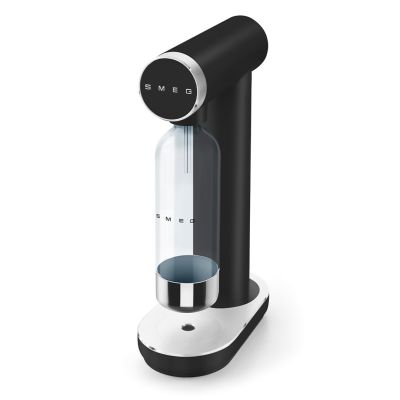22. Smeg Wassersprudler SKC01BLM, 800ml Flasche, Mattschwarz
