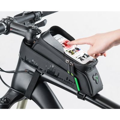 2. Rockbros torba na telefon do 6" na ramę czarna