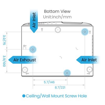 3. BenQ Projektor TK710 4k Laser (9H JSJ77 17E) BenQJSJ77 BenQ JSJ77