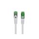LANBERG PATCHCORD S/FTP KAT.7 LSZH CU 1M SZARY FLUKE PASSED PCF7-10CU-0100-S