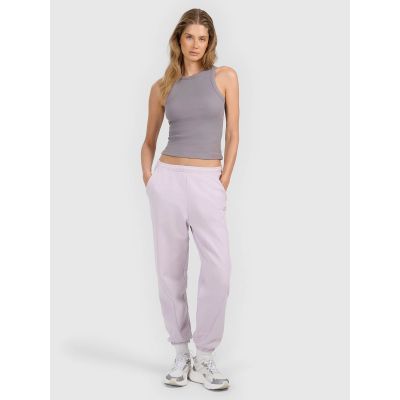 3. Top slim z prążkowanej dzianiny damski 4F 4FRAW25TSLEF310-25S