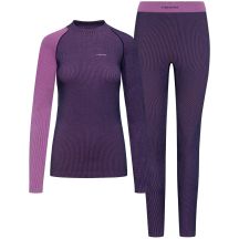 Bielizna damska VIKING Mounti Lady Set Merino fioletowa   XXL