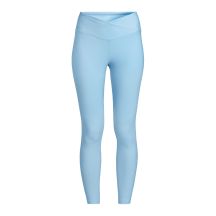 Legginsy treningowe damskie CASALL Overlap High Waist Tights kolor niebieski