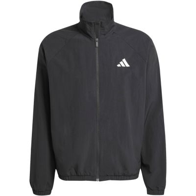 2. Kurtka męska adidas Essential Small Logo Windbreaker czarna JM1772