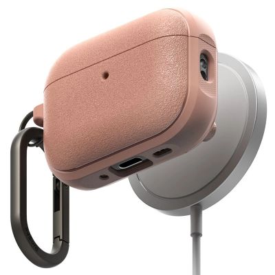 3. Etui Ringke Onyx Magnetic MagSafe na AirPods Pro 3 - różowe