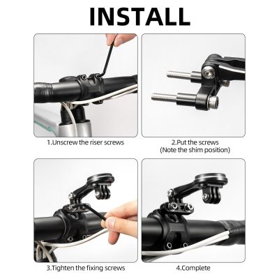 2. Rockbros uchwyt rowerowy FK-307 czarny