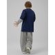 2. Longsleeve loose z nadrukiem chłopięcy 4F 4FJRSS26TLONM631-31S