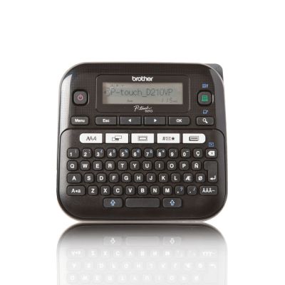 4. Brother PT-D210VP drukarka etykiet Termotransferowy 180 x 180 DPI 20 mm/s QWERTY
