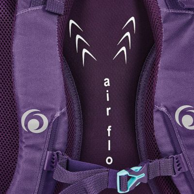 7. Herlitz Ultimate CamoPurple plecak Plecak szkolny Niebieski, Fioletowy Poliester