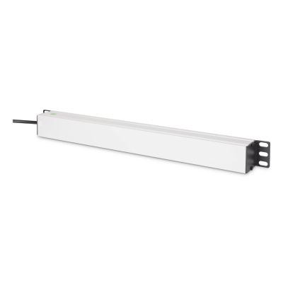 6. Digitus DN-95437 rozdzielacz zasilania PDU 9 x gniazdo sieciowe 1U Czarny, Srebrny
