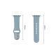 3. Pasek Tech-Protect Silicone na Apple Watch 44 / 45 / 46 / 49 mm - niebieski