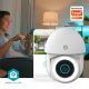 8. Kamera zewnętrzna Nedis Smartlife Wifi, IP65 czujnik ruchu, night vision, biały