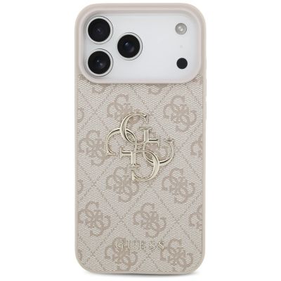 3. Etui Guess 4G Big Logo na iPhone 17 Pro Max / 18 Pro Max - różowe