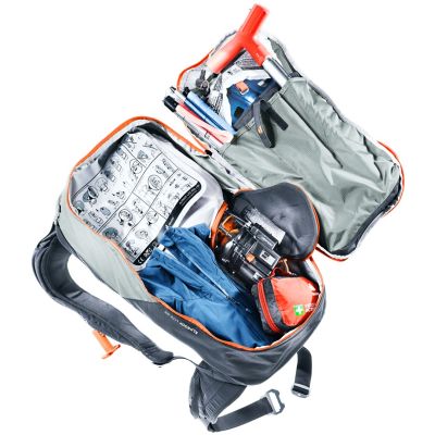 27. Plecak lawinowy Deuter Alproof Lite 22L - tin/black