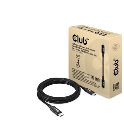 12. CLUB3D CAC-1579 kabel USB USB4 Gen 3x2 3 m USB C Czarny