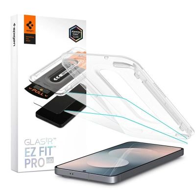 Szkło hartowane Spigen Glas.tR "EZ Fit Pro" 2-pack na Samsung Galaxy S25 FE