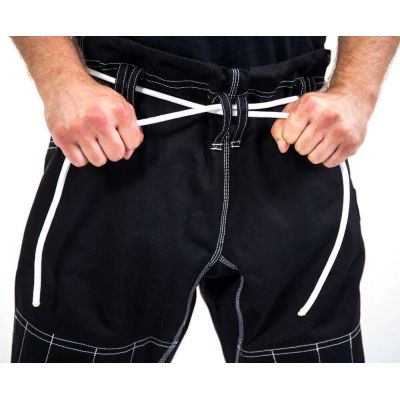 26. Kimono / GI do treningu BJJ - Czarne DBX ELITE A0 + PAS A0