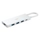 Xiaomi XMDS05YM huby i koncentratory USB 3.2 Gen 1 (3.1 Gen 1) Type-A + Type-C Biały