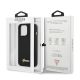 8. Etui Guess Silicone Script Gold Logo MagSafe na iPhone 13 Pro Max - czarne