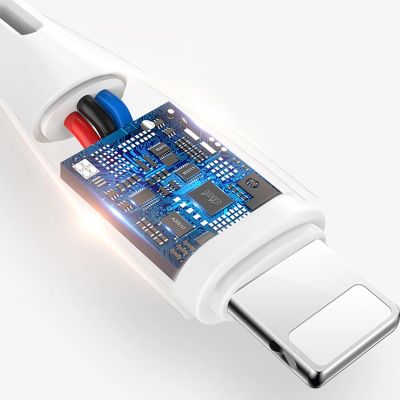 9. Kabel Dudao L2L USB-A / Lightning 3A 2m - biały