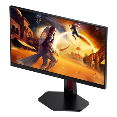 7. AOC G4 24G4ZR/02 monitor komputerowy 60,5 cm (23.8") 1920 x 1080 px Czarny, Czerwony