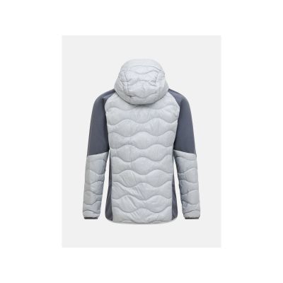 2. Kurtka puchowa męska PEAK PERFORMANCE M Helium Down Hybrid Hood kolor szary