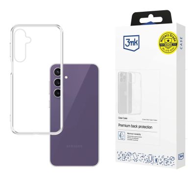 Etui 3mk Clear Case na Samsung Galaxy S24 FE - przezroczyste