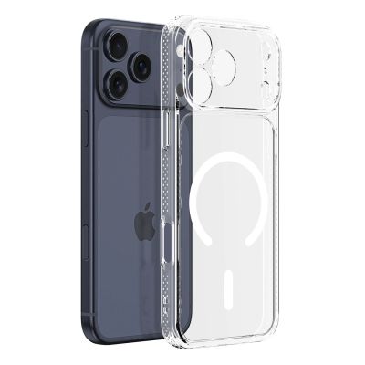 3. Etui Dux Ducis Clin Mag na iPhone 18 Pro / 17 Pro kompatybilne z MagSafe - przezroczyste