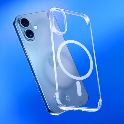 7. Etui 3mk Just20g Clear Case na Apple iPhone 16 - przezroczyste
