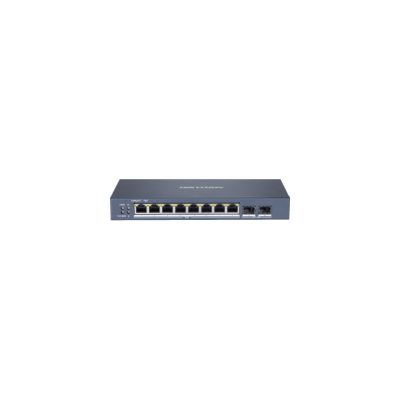 2. Hikvision DS-3E1510P-SI łącza sieciowe Zarządzany L2 Gigabit Ethernet (10/100/1000) Obsługa PoE Czarny